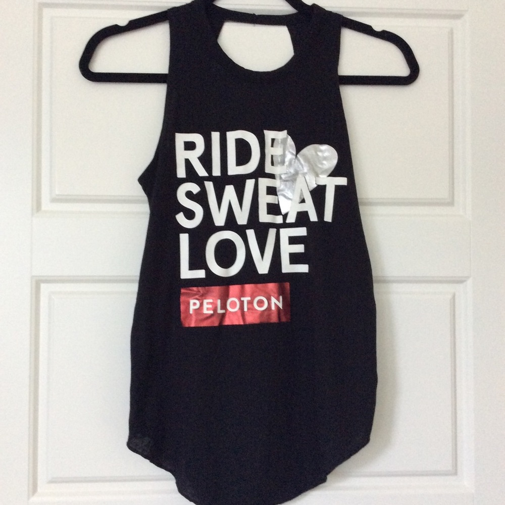 Peloton Ride Sweet Love Tank Size Small